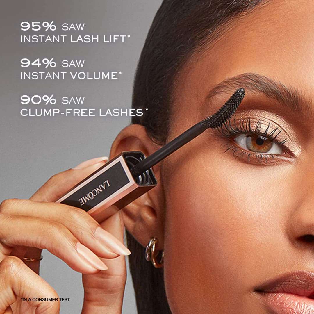 Lancôme - Máscara de pestañas resistente al agua que levanta y da volumen a las pestañas Lash Idôle - Imagen 5