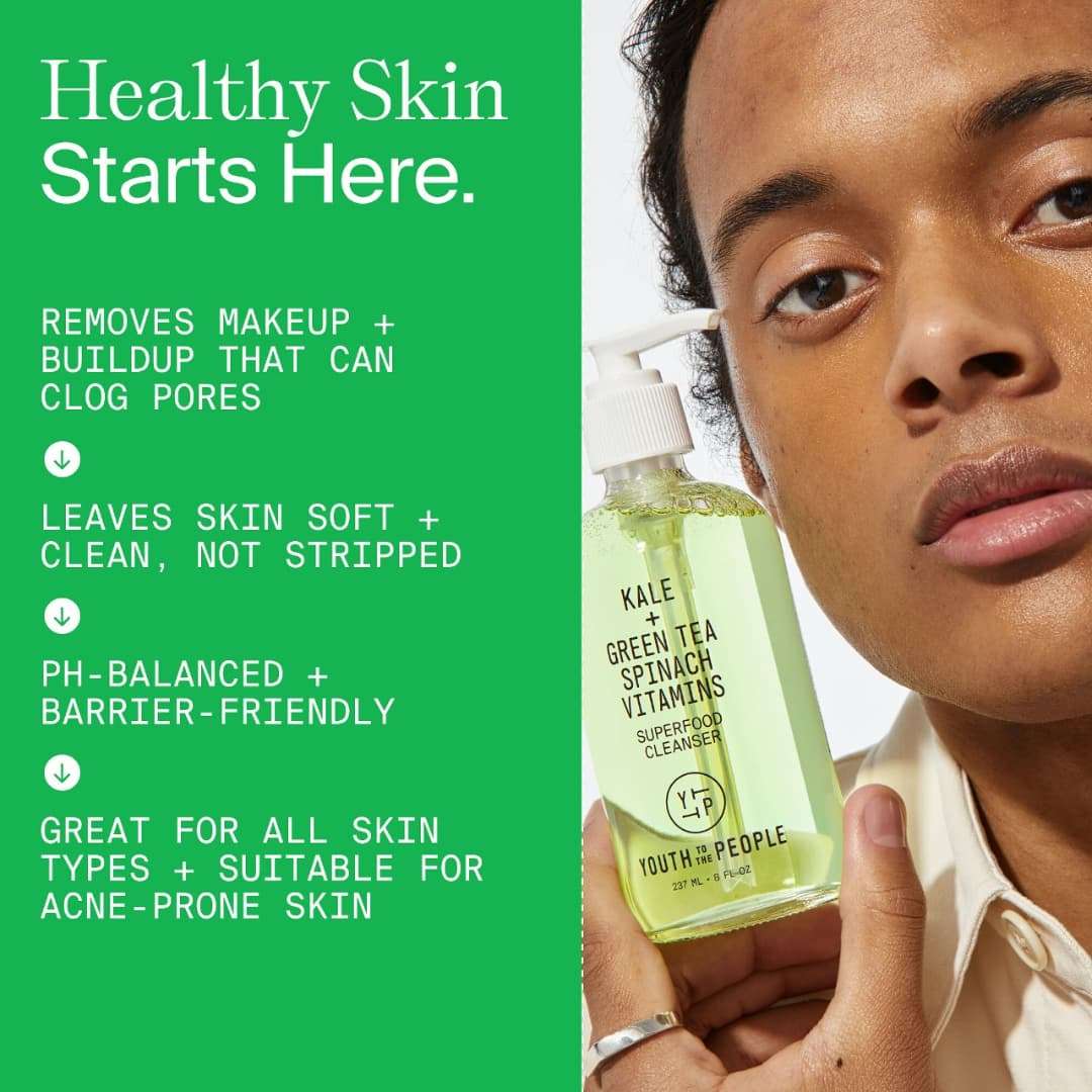 Youth To The People - Superfood Limpiador Recargable Antioxidante Suave - Imagen 5