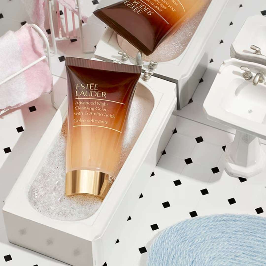 Estée Lauder - Gel limpiador nocturno avanzado Limpiador con 15 Aminoácidos - Imagen 3