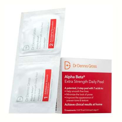 Dr. Dennis Gross - Cuidado de la piel Almohadillas exfoliantes diarias extrafuertes Alpha Beta®
