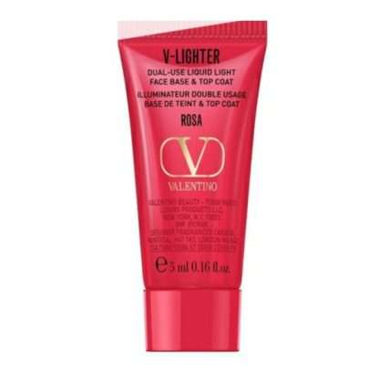 Valentino Prebase iluminadora y iluminadora facial con ácido hialurónico V-Lighter