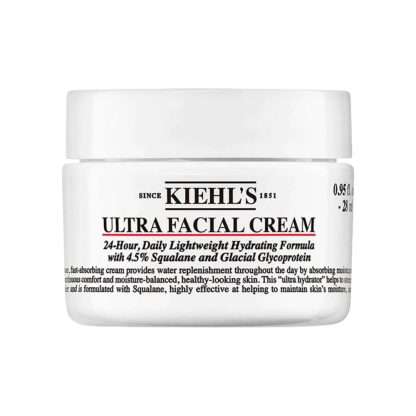 Kiehl's desde 1851 - Crema hidratante facial recargable Ultra Facial con escualano