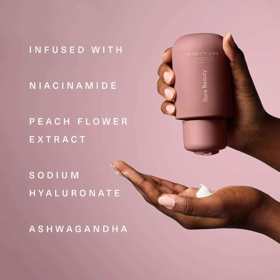 Rare Beauty - Loción corporal hidratante con niacinamida Find Comfort - Imagen 4