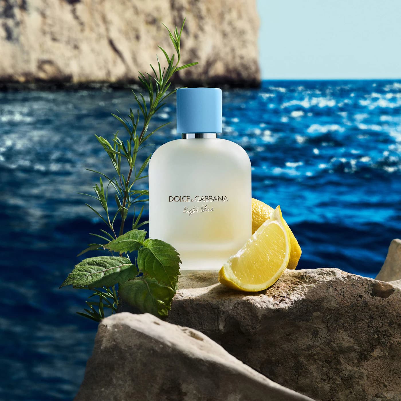 Dolce & Gabbana - Light Blue Pour Homme Eau de Toilette con limón y pachulí - Imagen 3