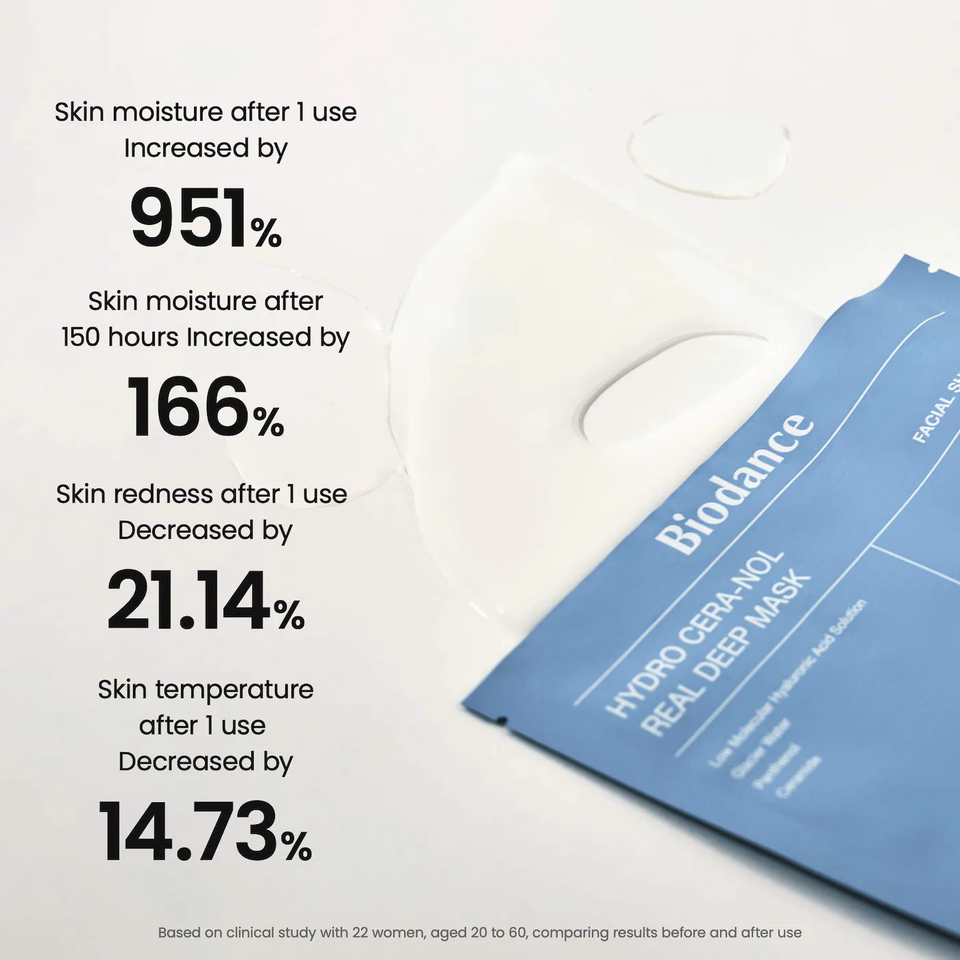 Biodanza - Mascarilla profunda de colágeno biológico para minimizar los poros y reafirmar la piel. - Imagen 23