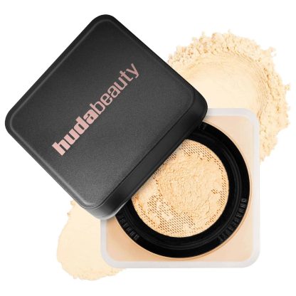 HUDA BEAUTY - Polvos sueltos para hornear y fijar difuminadores Easy Bake - Banana Bread