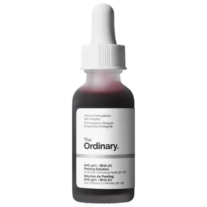 The Ordinary - Solución exfoliante de alta potencia AHA 30% + BHA 2% para iluminar la piel