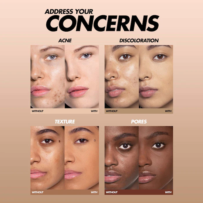 MAKE UP FOR EVER - Base de maquillaje mate natural resistente al agua de larga duración HD Skin - Imagen 5