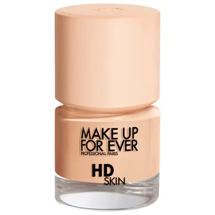 MAKE UP FOR EVER - Base de maquillaje mate natural resistente al agua de larga duración HD Skin - Imagen 3