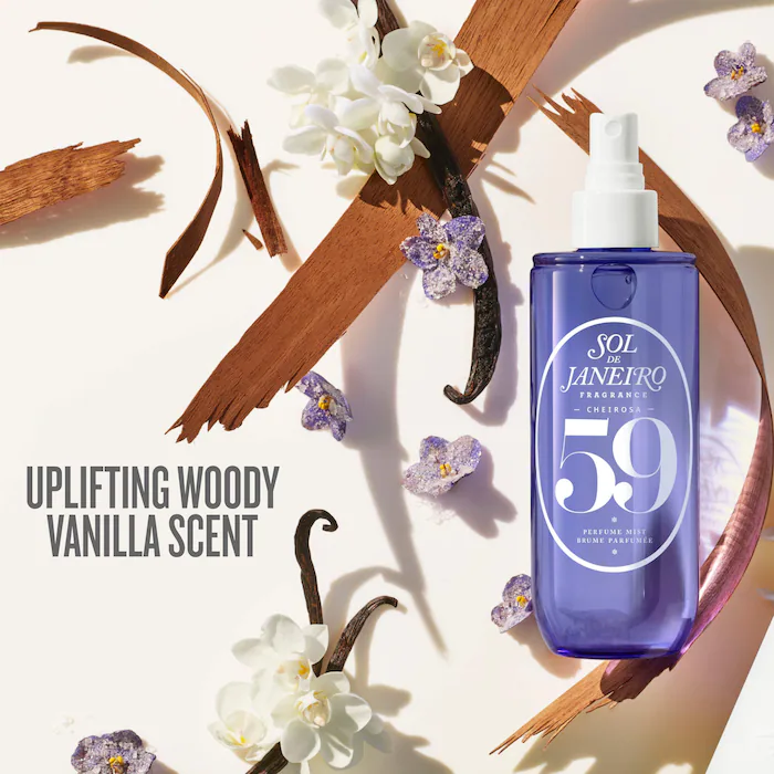 Sol de Janeiro - Cheirosa 59 Delicia Bruma de perfume recargable para cabello y cuerpo - Imagen 9