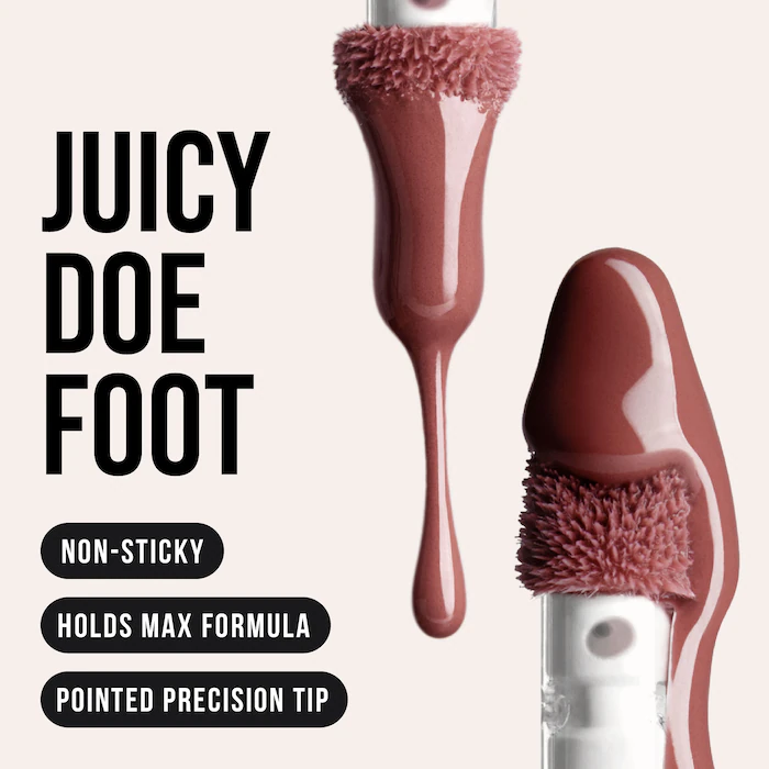 HUDA - Brillo labial brillante no pegajoso con relleno falso - Imagen 4