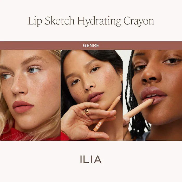 ILIA - Lápiz labial hidratante Lip Sketch + lápiz delineador de labios - Imagen 2