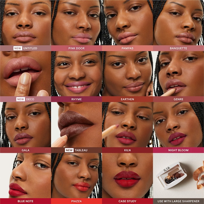 ILIA - Lápiz labial hidratante Lip Sketch + lápiz delineador de labios - Imagen 4