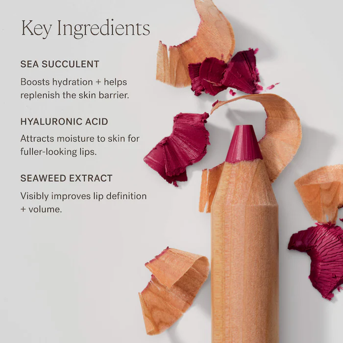 ILIA - Lápiz labial hidratante Lip Sketch + lápiz delineador de labios - Imagen 7