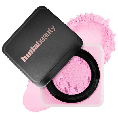 HUDA BEAUTY - Polvos sueltos para hornear y fijar difuminadores Easy Bake - Ube Birthday Cake