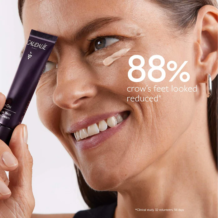 Caudalie - Crema antiedad para ojos Premier Cru para líneas finas y arrugas - Imagen 2