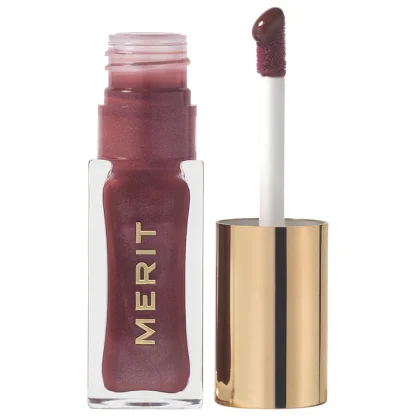 MERIT - Aceite labial hidratante con color Shade Slick
