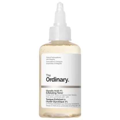 The Ordinary - Tónico diario exfoliante e iluminador con ácido glicólico al 7 %