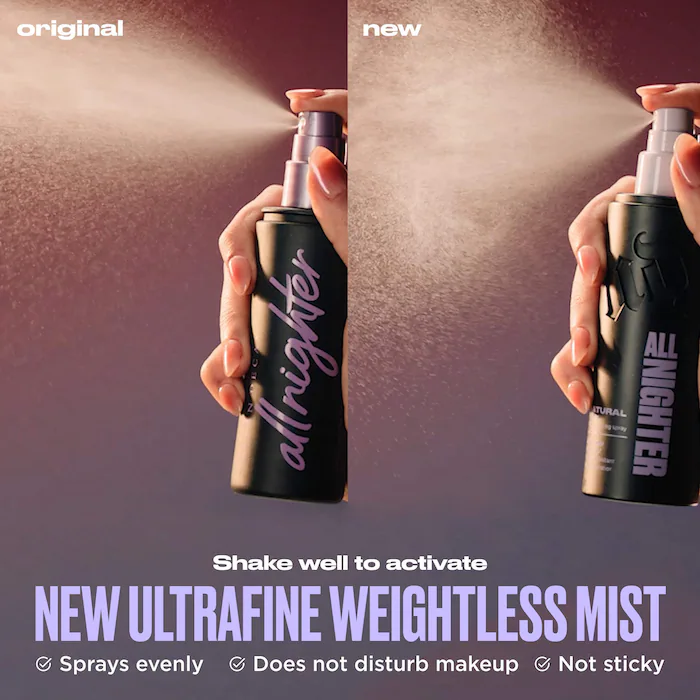 Decadencia urbana - Mini All Nighter Spray fijador de acabado natural resistente al agua con duración de 24 horas - Imagen 5