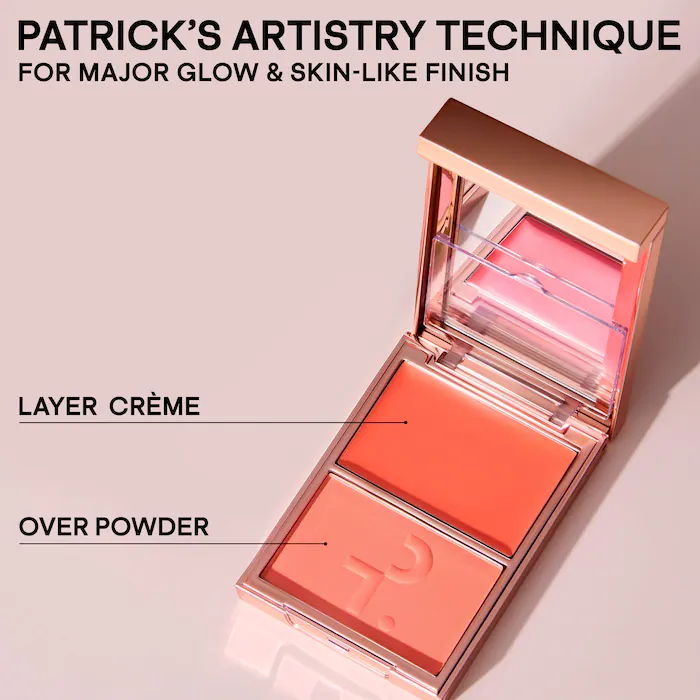 PATRICK TA - Take Crème & Powder Blush Duo - Imagen 7